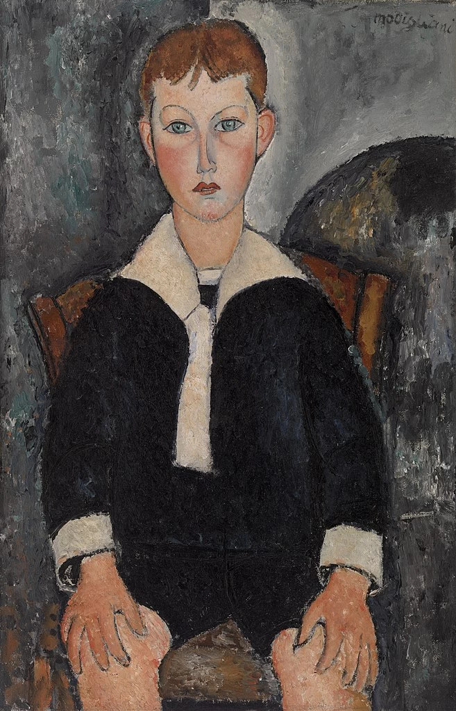 Amedeo Modigliani - 107, Ragazzo in costume da marinaio, Barnes Foundation, Filadelfia